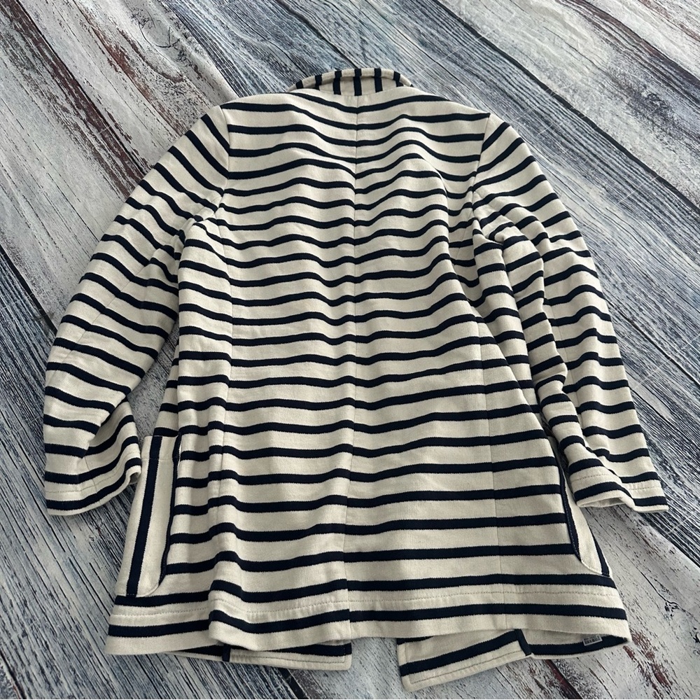 Vineyard Vines Striped Women's Blazer- Navy and White - Picture 4 of 8